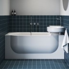 Ravak ARC 150x75 cm vanna, labā puse, Balta  9