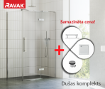 RAVAK dušas kabīnes komplekts 100 cm - SET13