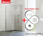 RAVAK dušas kabīnes komplekts 90 cm - SET3