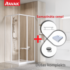 RAVAK dušas kabīnes komplekts 75x90 cm - SET2 
