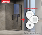 RAVAK dušas kabīnes komplekts 90 cm - SET4