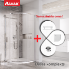 RAVAK dušas kabīnes komplekts 80 cm - SET3