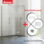 RAVAK dušas kabīnes komplekts 90x100 cm - SET26