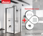 RAVAK dušas kabīnes komplekts 90 cm - SET19