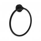 Ravak Kona dvieļu turētāja riņķis, Black matt