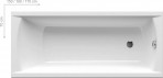 Ravak vanna Classic 150x70 cm 2