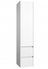 RB Vannas istabas augstais skapis URBAN 35 cm, White matt/White