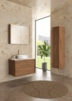 RB Vannas istabas augstais skapis VILLA 35 cm, 1 durvis, Copper oak 3