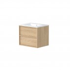 RB Vannas istabas skapītis ar izlietni VILA 61.5 cm, Light oak