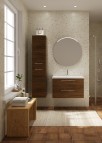 RB Vannas istabas skapītis ar izlietni SCANDIC 51 cm, Copper oak 4
