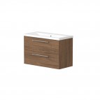 RB Vannas istabas skapītis ar izlietni SCANDIC 81 cm, Copper oak