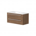 RB Vannas istabas skapītis ar izlietni SERENA 101 mm, Copper oak