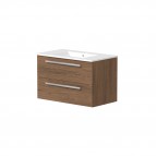 RB Vannas istabas skapītis ar izlietni SERENA 81 mm, Copper oak