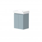RB Vannas istabas skapītis ar izlietni VEGA 49 cm, Stone blue 