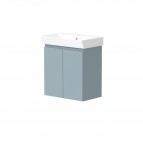 RB Vannas istabas skapītis ar izlietni VEGA 59 cm, Stone blue