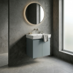 RB Vannas istabas skapītis ar izlietni VEGA 59 cm, Stone blue 4