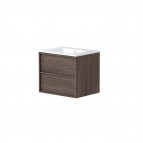 RB Vannas istabas skapītis ar izlietni VILA 61.5 cm, Brown oak