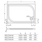 Rectan M 120x90 dušas paliktnis 3