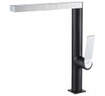 Cantus virtuves maisitājs ar grozāmu snīpi, Black metallic	