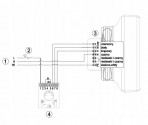 Reventon 3-ātrumu vadība HC3S ar telpas termostatu 2