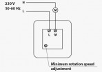 RS-1-300 ātruma regulētājs ventilatoriem 2