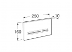 Roca In-Wall PL5 Dual flush spiedpoga, balta 2