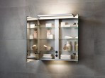 Royal L1 spoguļskapis 65x74x15 cm + LED apgaismojums 4