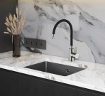 Flexa virtuves maisitājs ar elastīgu snīpi, Satin  3