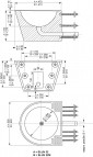 Умывальник из нержавеющей стали 42x41см SLUN 22M 2