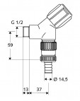 Schell veļas mašīnas ventilis 2