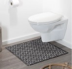 Sealskin TRELLIS vannas istabas paklājs 60x60 cm, melns 3