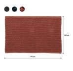 Sealskin DELHI vannas istabas paklājs, kokvilna,60x90 cm, tumši rozā 2