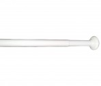 SEALSKIN dušas aizkaru stienis, balts, 75-125cm, D20mm 2