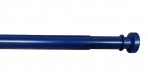 SEALSKIN Карниз для душевой шторы, синяя,  80-130см, D28мм