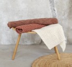 Sealskin REVERSE vannas istabas paklājs 60x60 cm, kokvilna, ziloņkaula 3