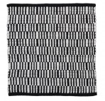 Sealskin BANDRA vannas istabas paklājs 60x60 cm, melns