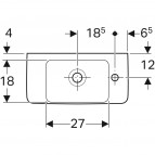 Selnova Compact izlietne 50 cm, labā 3