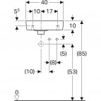 Selnova Compact izlietne 40 cm 7