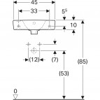 Selnova Compact izlietne 45 cm 6