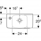 Selnova Compact izlietne 45 cm 5