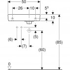 Selnova Compact izlietne 50 cm 4