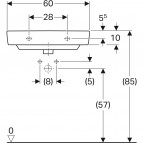 Selnova Compact izlietne 60 cm 3