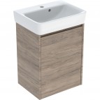 Selnova Square 50 cm izlietnes un skapīša komplekts, Hickory