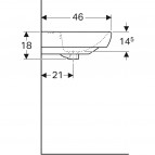 Selnova Square izlietne 60 cm 2