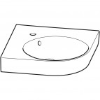 Selnova Compact stūra izlietne 69,5x61,5 cm 5