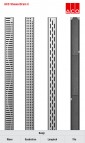 ShowerDrain C dušas kanāls ar V atloku 585x65mm