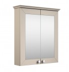 Siesta шкафчик с зеркалом 65 cm, серый кашемир