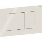 Sigma 40 square noskalošanas taustiņš, Sand grey/Stikls