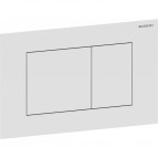 Sigma 40 square noskalošanas taustiņš, Balts matēts/Easy-to-clean