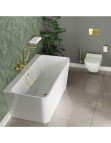 Silia vannas istabas plaukts 616 mm, Gold 4